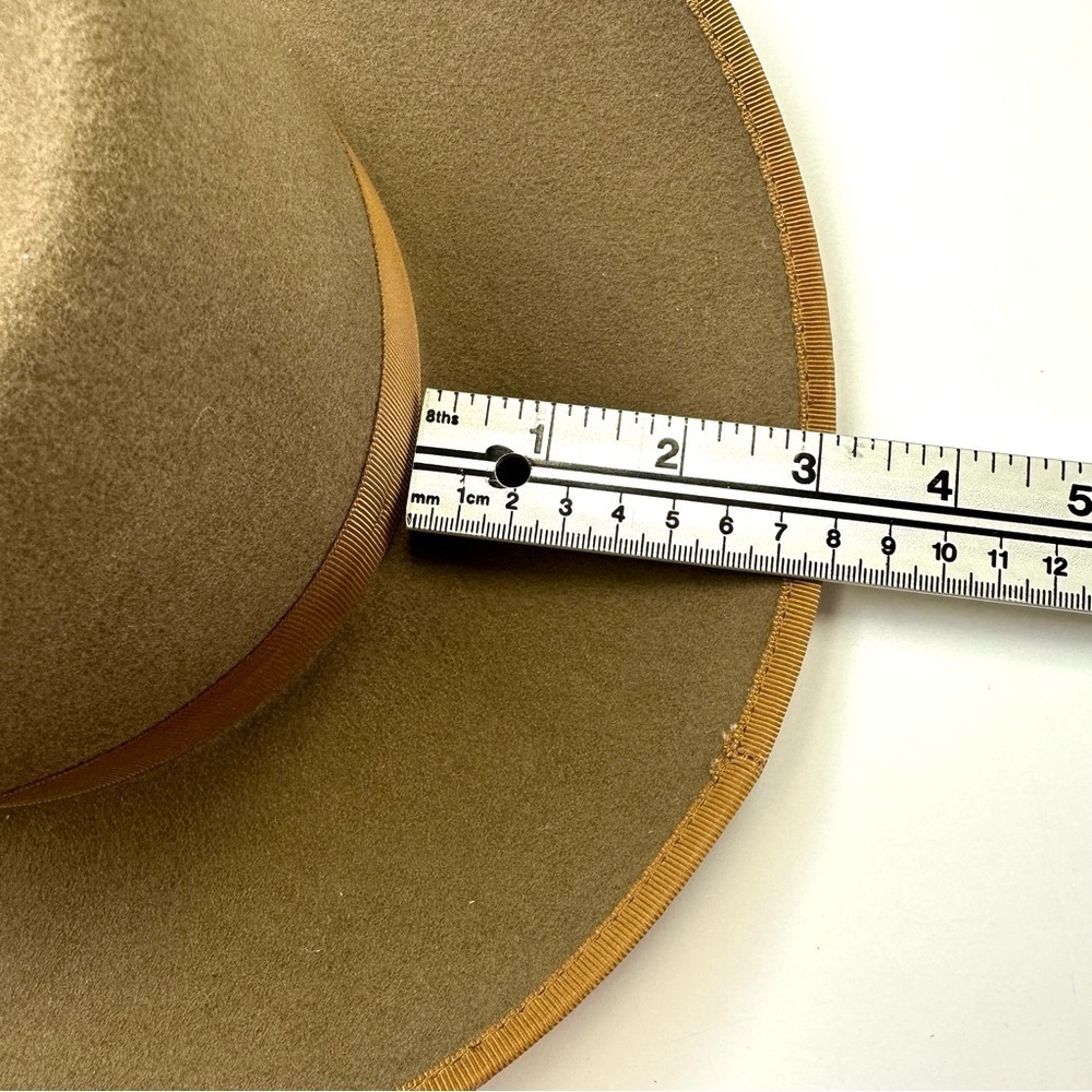 Gigi Pip brown felt Monroe Rancher Womens hat Size Small Medium Western - Picture 13 of 15